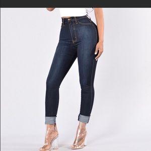 Classic high waist Fashion Nova Jeans